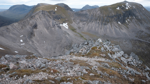 Scree on rocky habitat