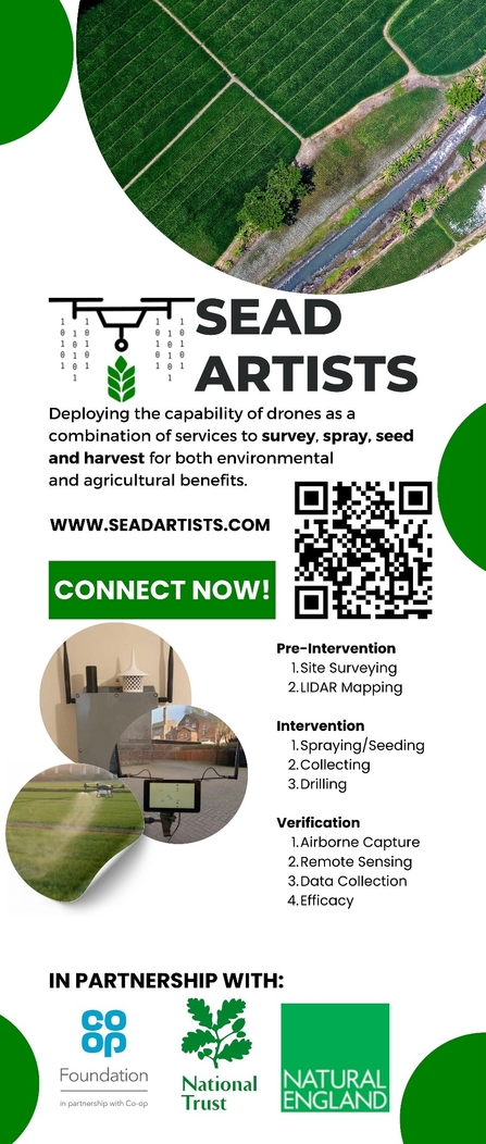 SEAD artists banner ad